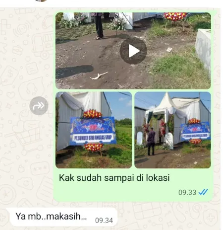 Pengiriman Karangan Bunga Semawung Daleman Kutoarjo