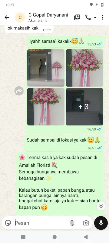 Pengiriman Karangan Bunga Semawung Daleman Kutoarjo