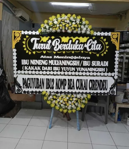 Papan Bunga Duka Semawung Daleman Kutoarjo